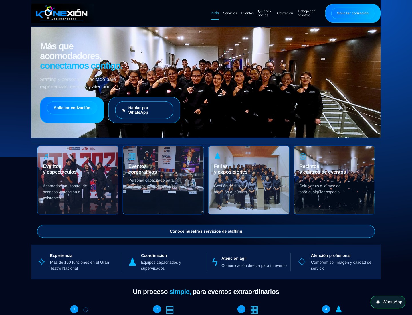 Konexion SAC — website